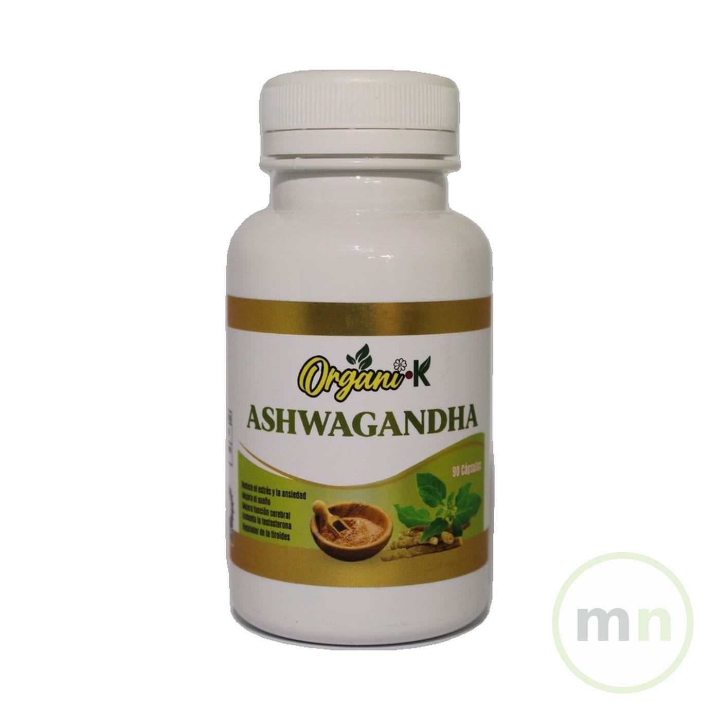 ASHWAGANDHA 90 CAPS ORGANI-K