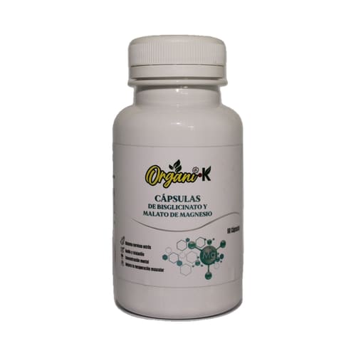 Bisglicinato y Malato de Magnesio 90 Caps — ORGANI-K