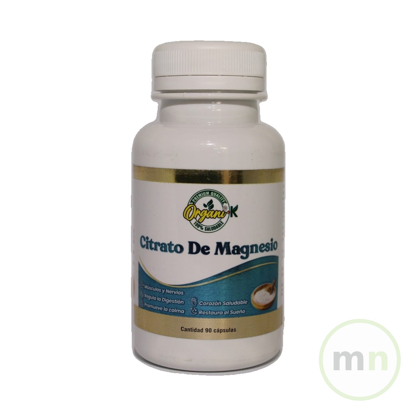 Citrato de Magnesio 90 Caps — Organi-K