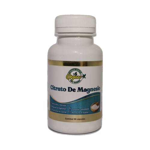 Citrato de Magnesio 90 Caps — Organi-K