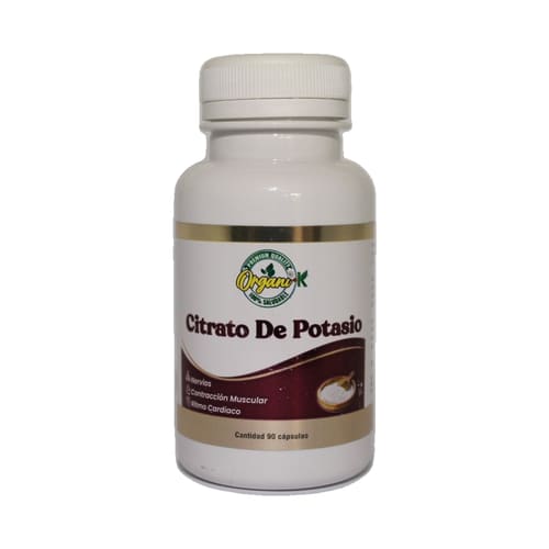 CITRATO DE POTASIO 90 CAPS — ORGANI-K