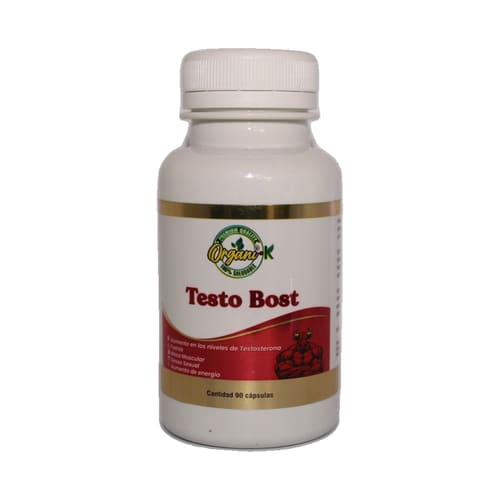 Testo Boost - Maca, Ginseng, Zinc, Vitamina D - 90 Caps