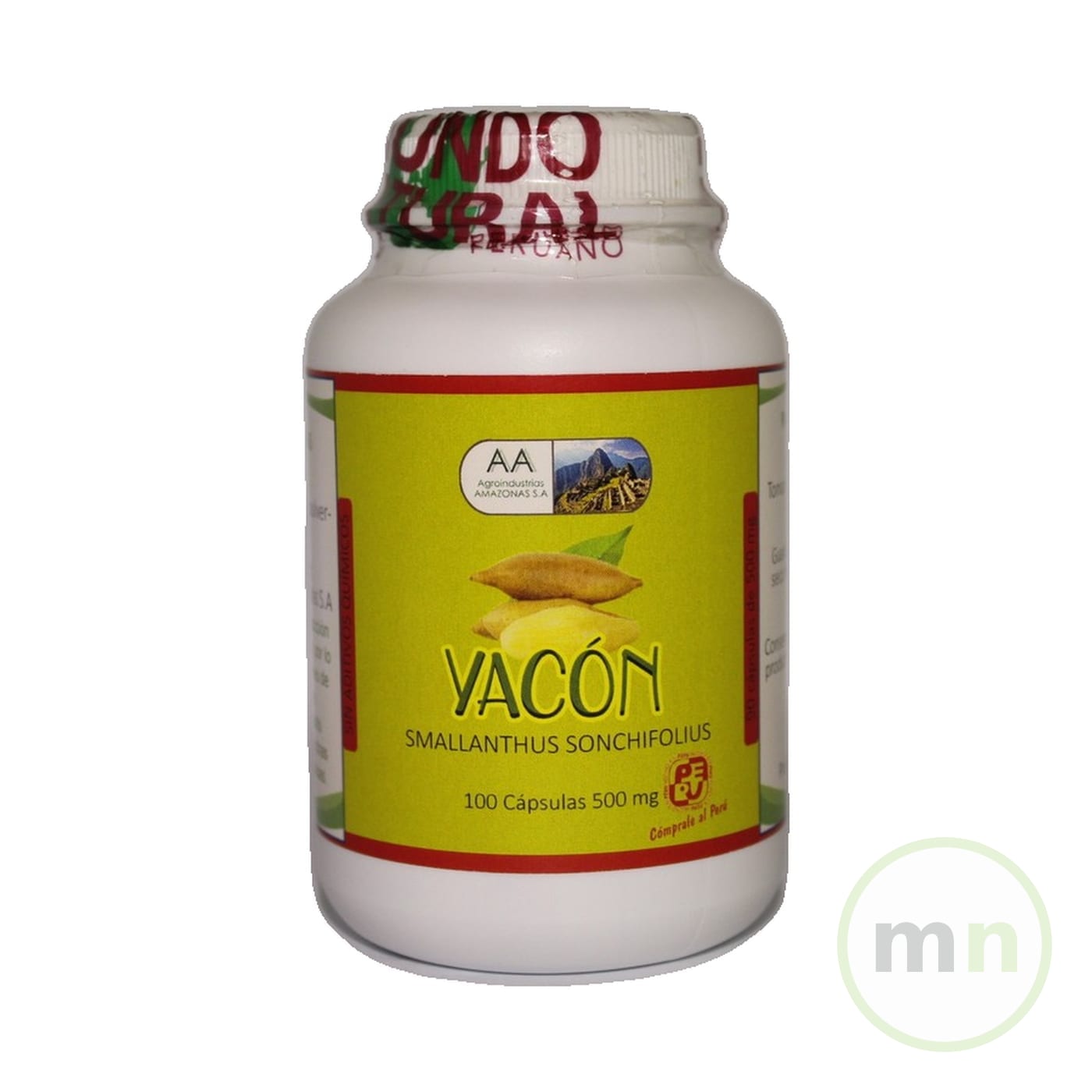 Yacon Cap 100–500 mg | Mundo Natural