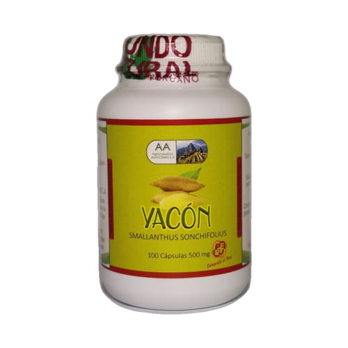 Yacon Cap 100–500 mg | Mundo Natural