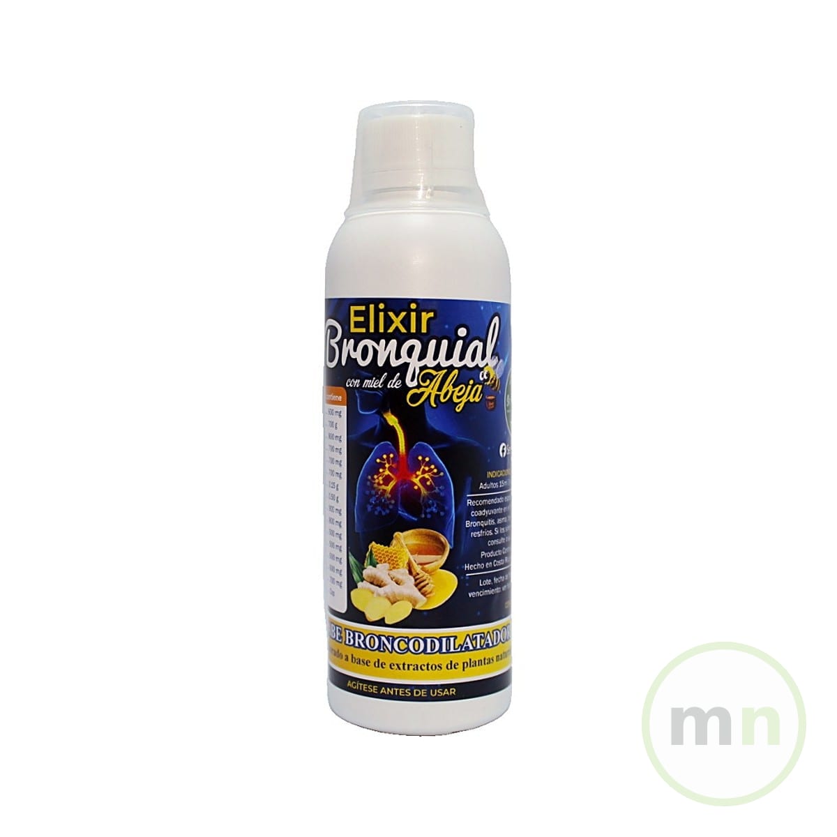 Elixir Bronquial con Miel de Abeja 250 ml — Ser Natural