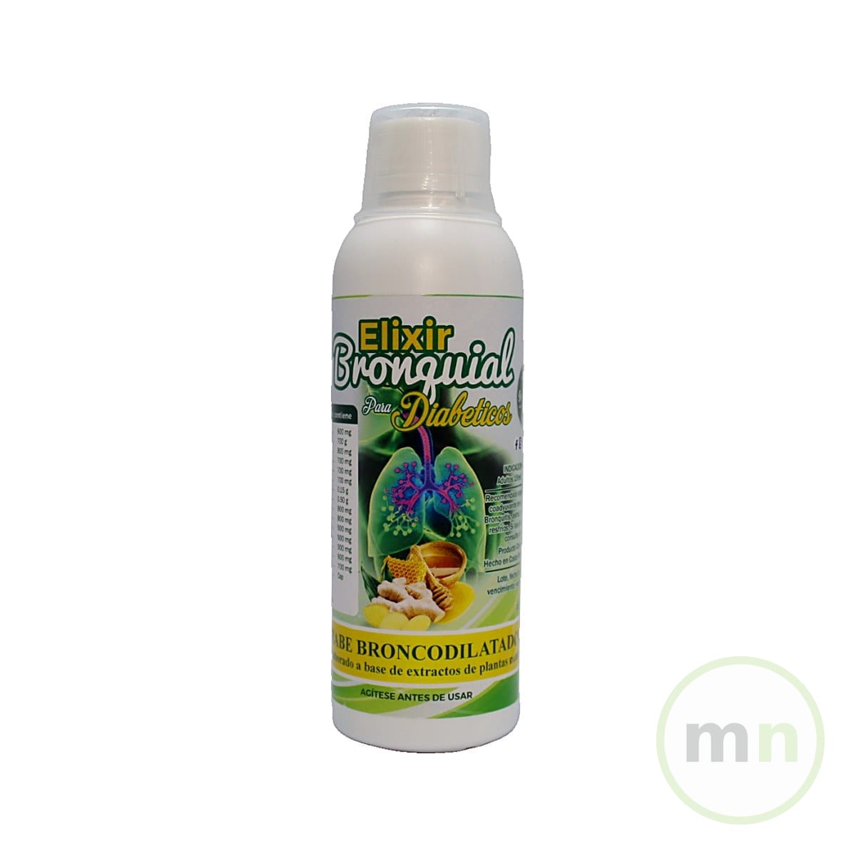 Elixir Bronquial para Diabeticos 250 ml - Ser Natural