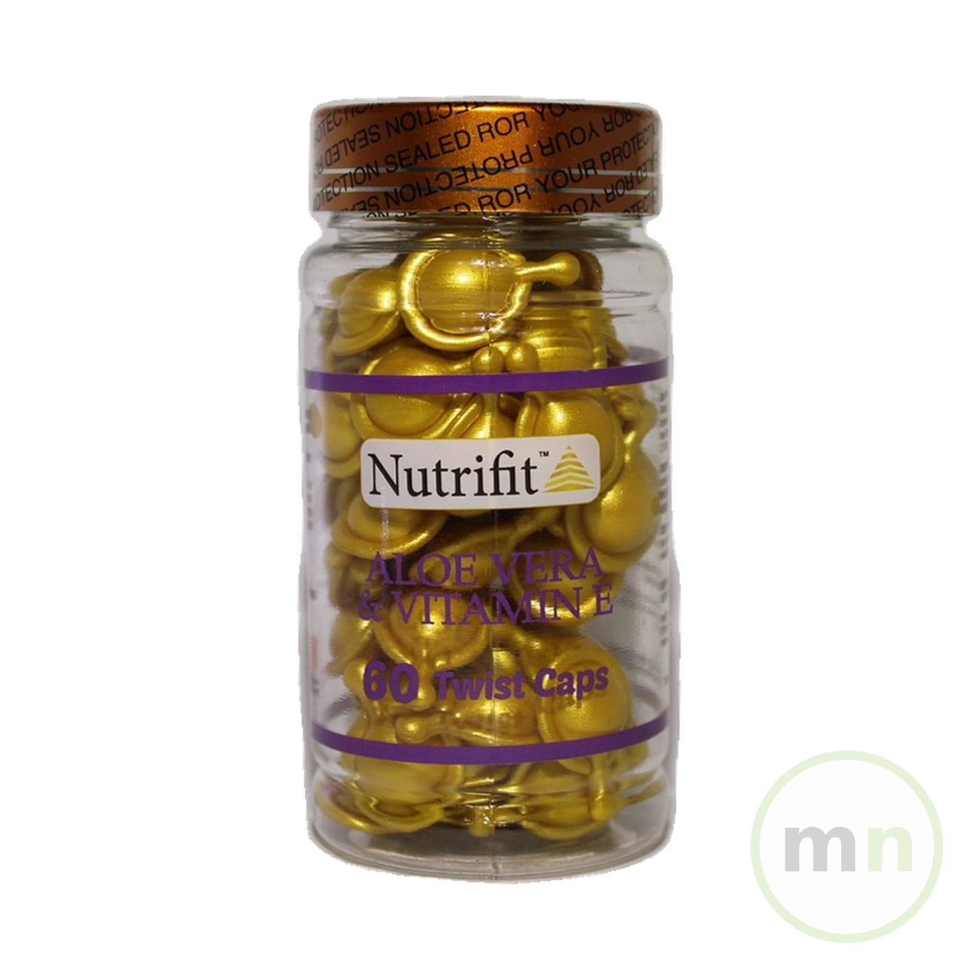 Aloe Vera + Vitamina E 60 Capsulas - NUTRIFIT