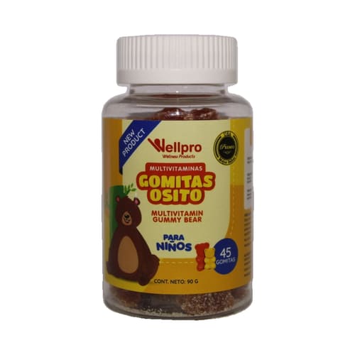 Vitaminas en Gomitas Osito Wellpro
