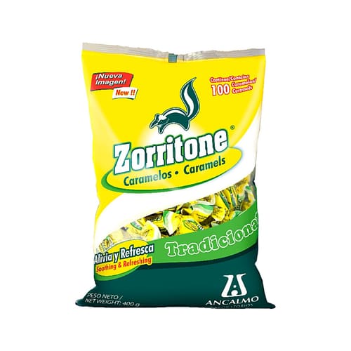 Zorritone Caramelo Paquete 100 UDS (ANCALMO)