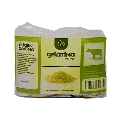 Gelatina Pura Origen Bovino 500 g — Natural