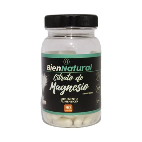 CITRATO DE MAGNESIO BIEN NATURAL X 90 CAPSULAS