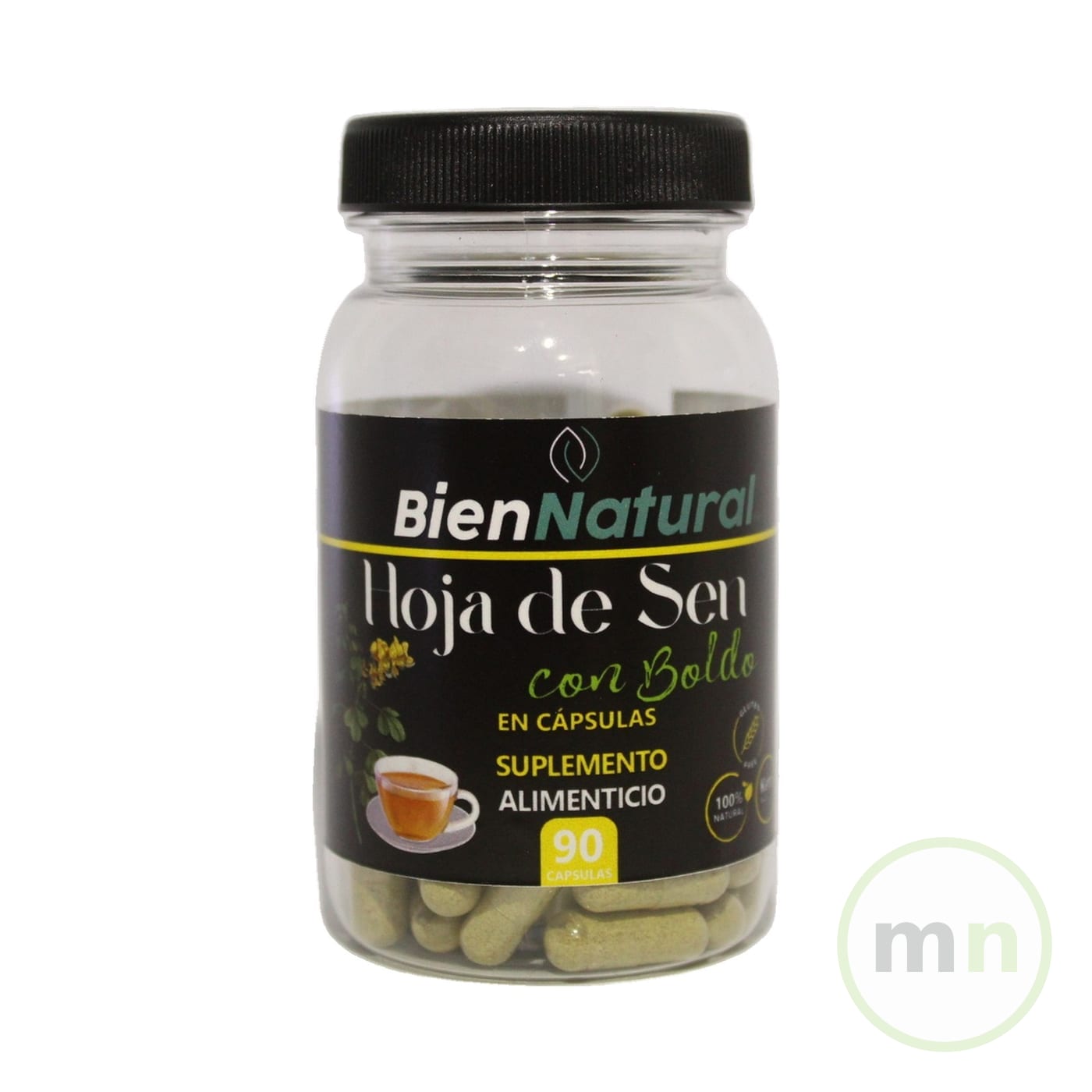 Hoja de Sen con Boldo Bien Natural x90 Capsulas