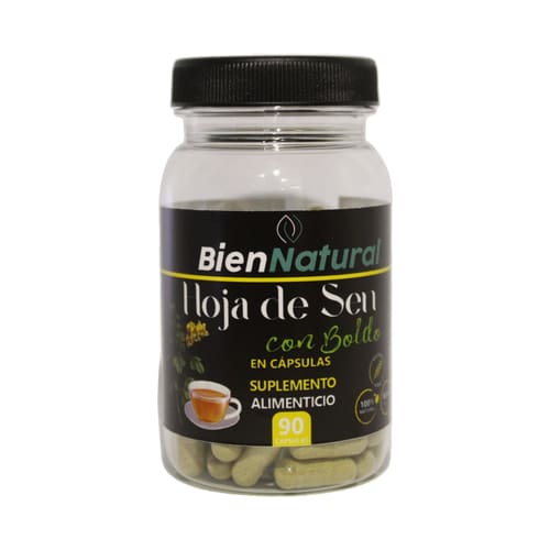 Hoja de Sen con Boldo Bien Natural x90 Capsulas