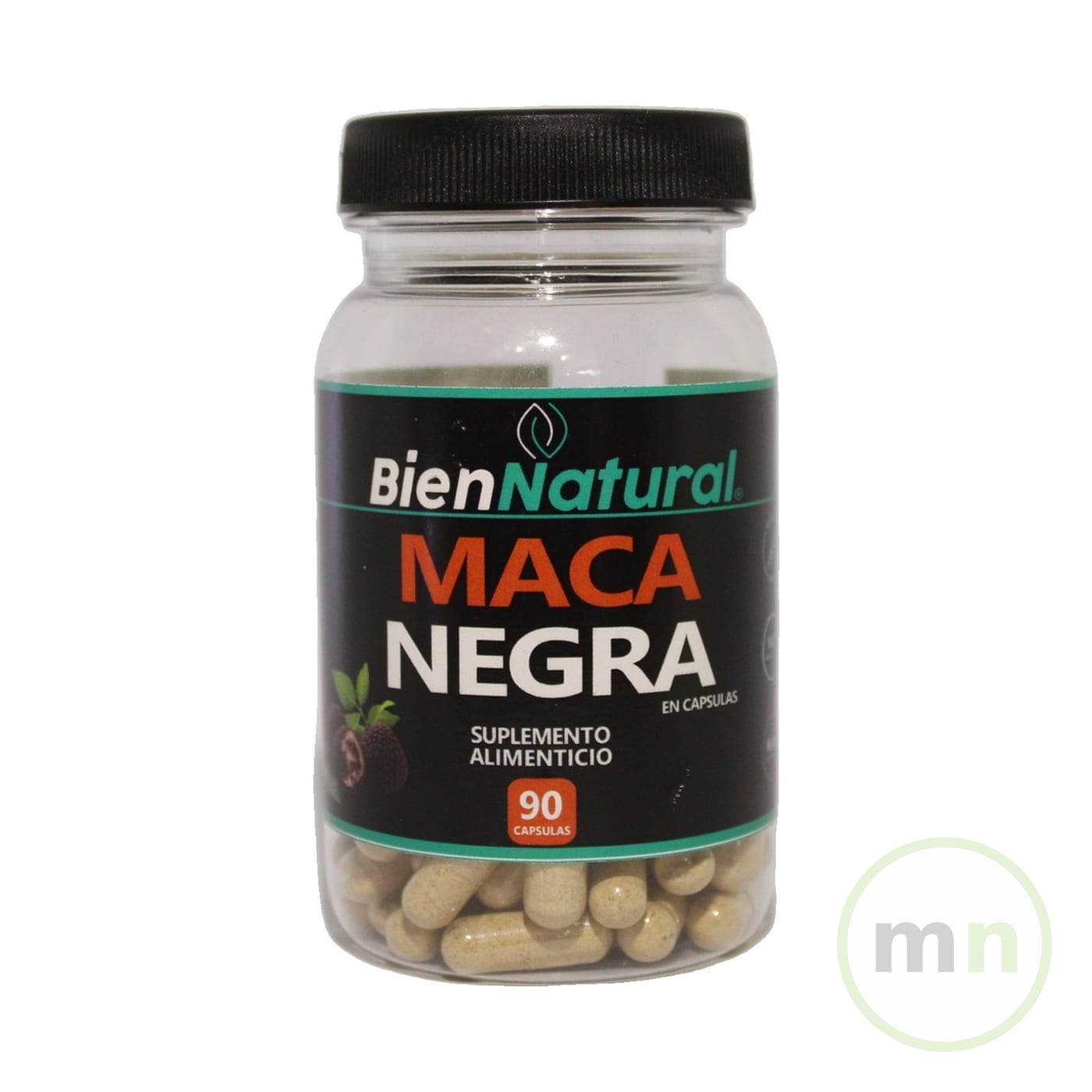 Maca Negra Bien Natural Capsulas