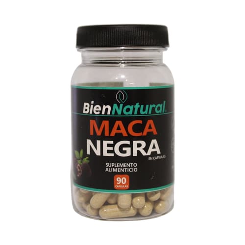 Maca Negra Bien Natural Capsulas
