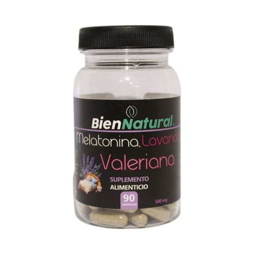 Melatonina Lavanda Valeriana Bien Natural