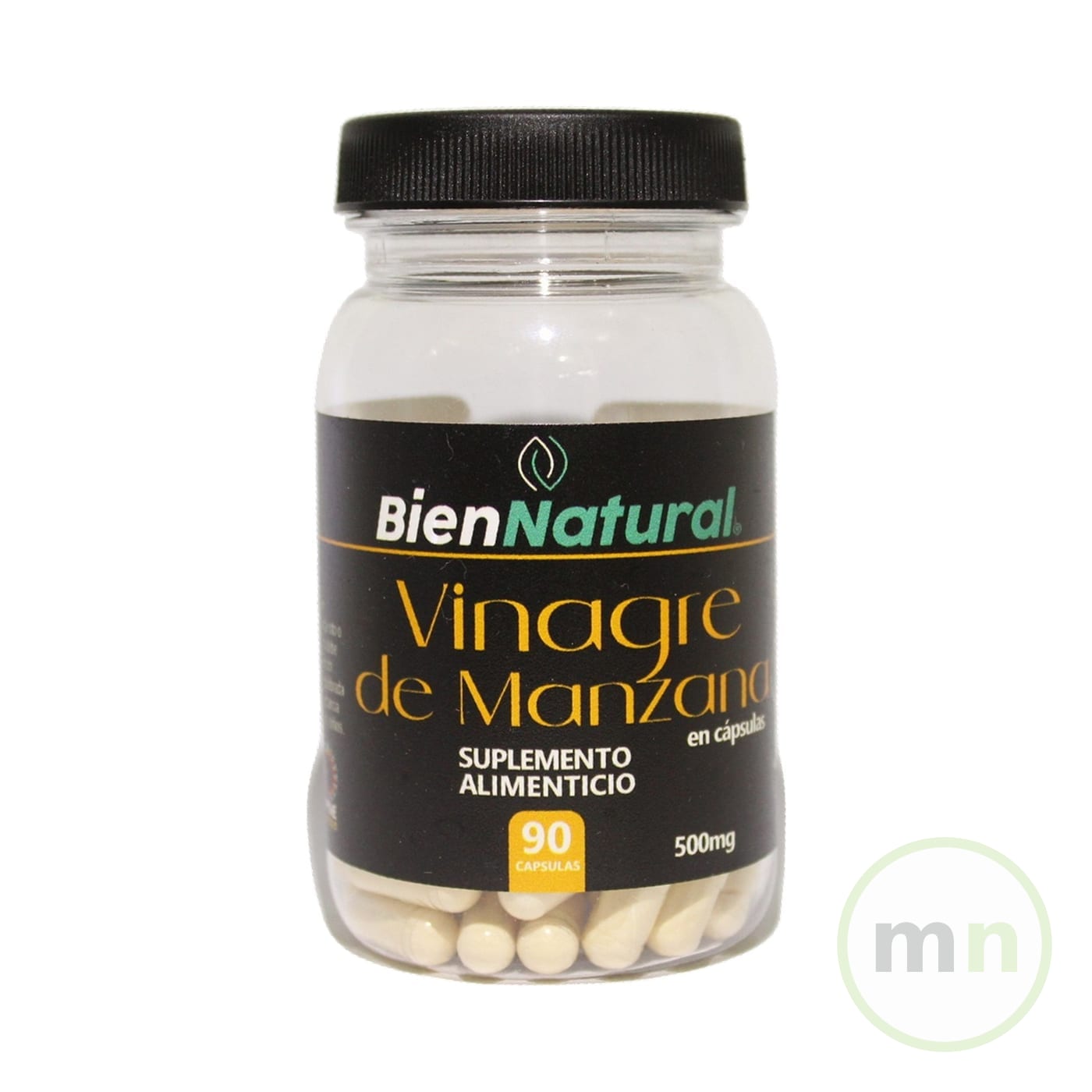 Vinagre de Manzana Bien Natural - Capsulas x 90