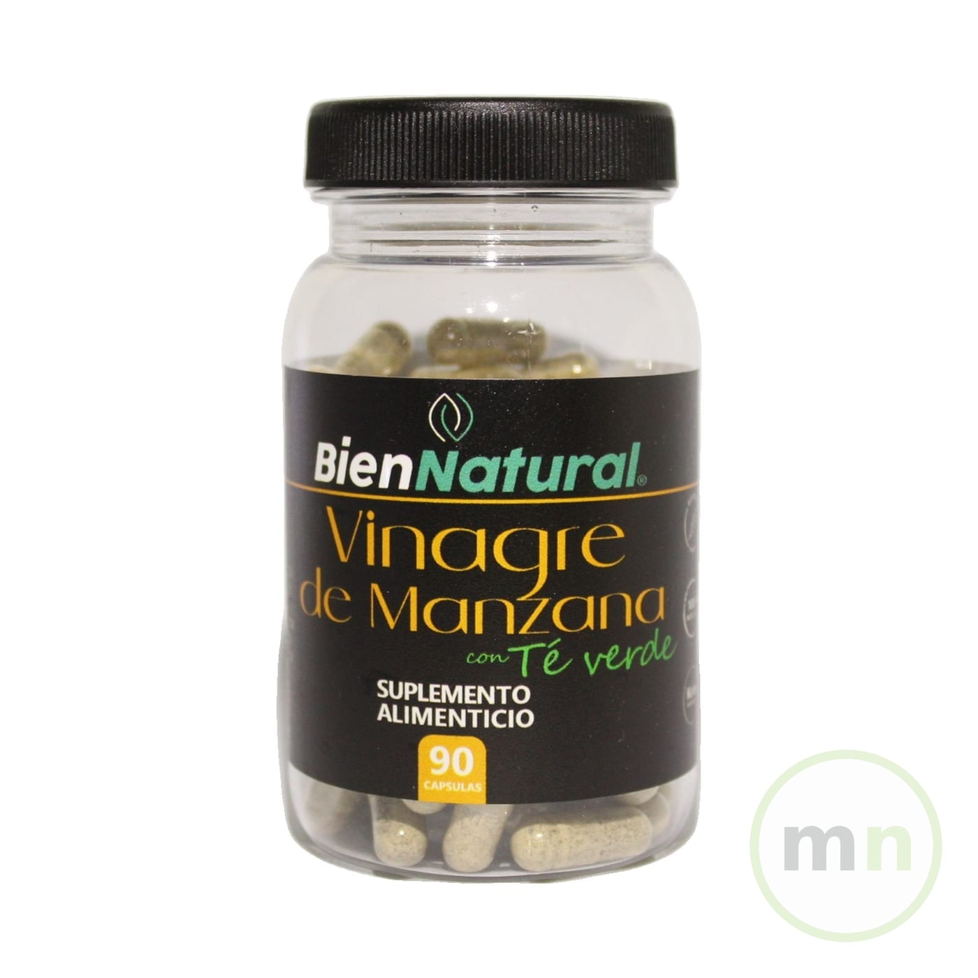 Vinagre de Manzana con Te Verde Bien Natural