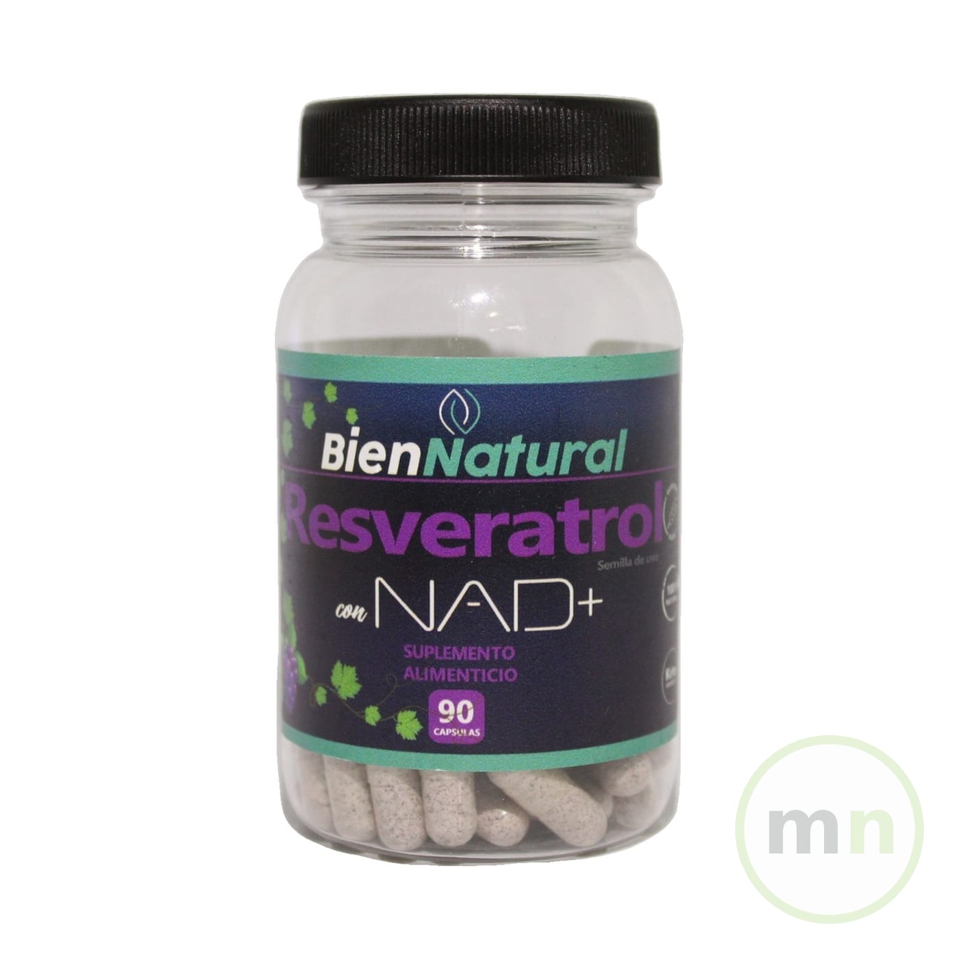 RESVERATROL CON NAD BIEN NATURAL X90 CAPSULAS