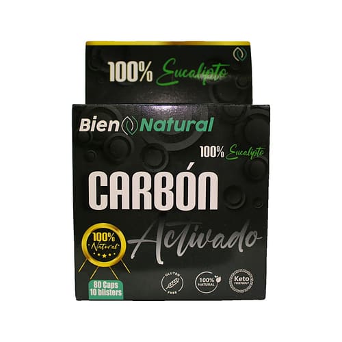 Carbon Activado Dispensador Blister — Bien Natural