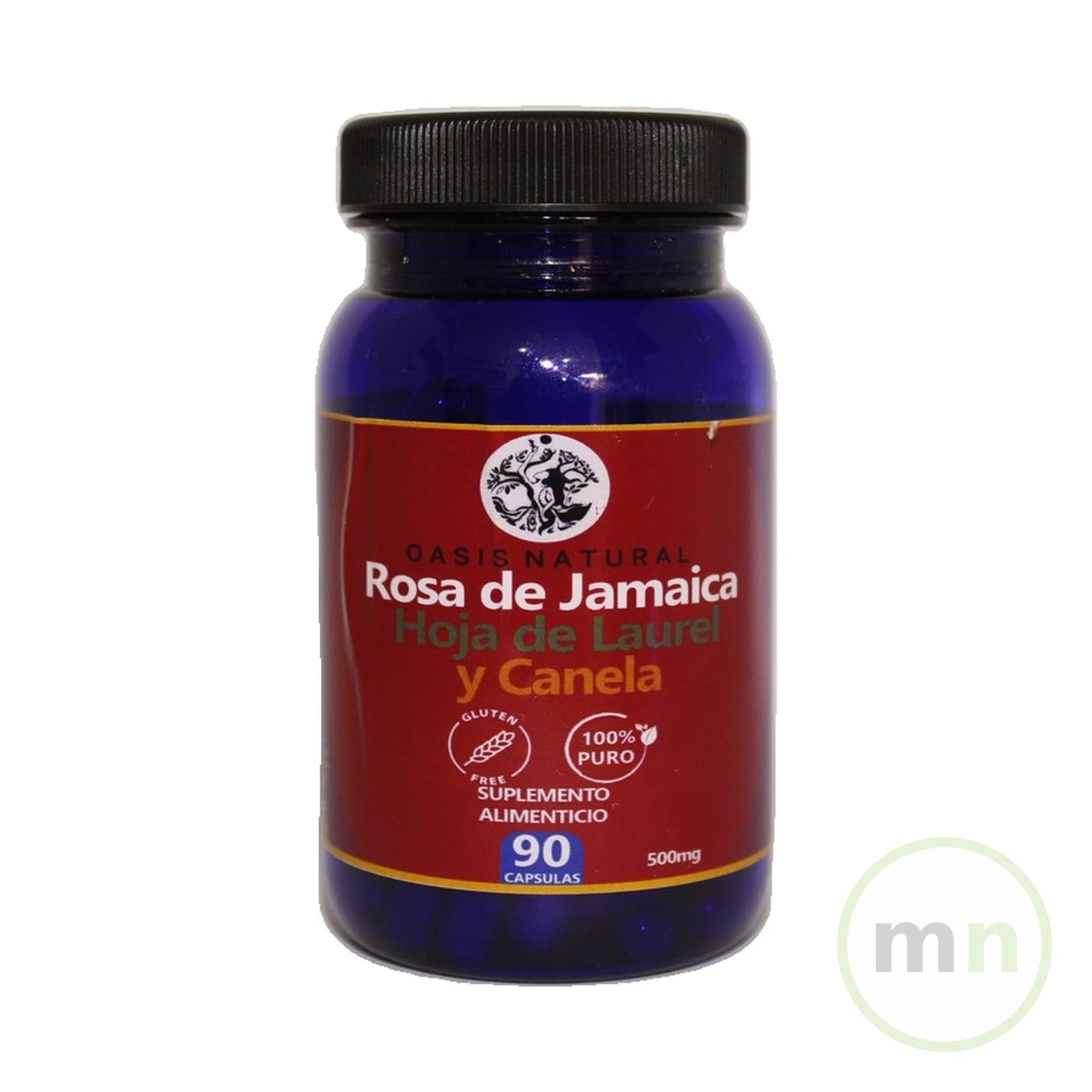 Rosa Jamaica, Laurel y Canela 90 Caps - OASIS