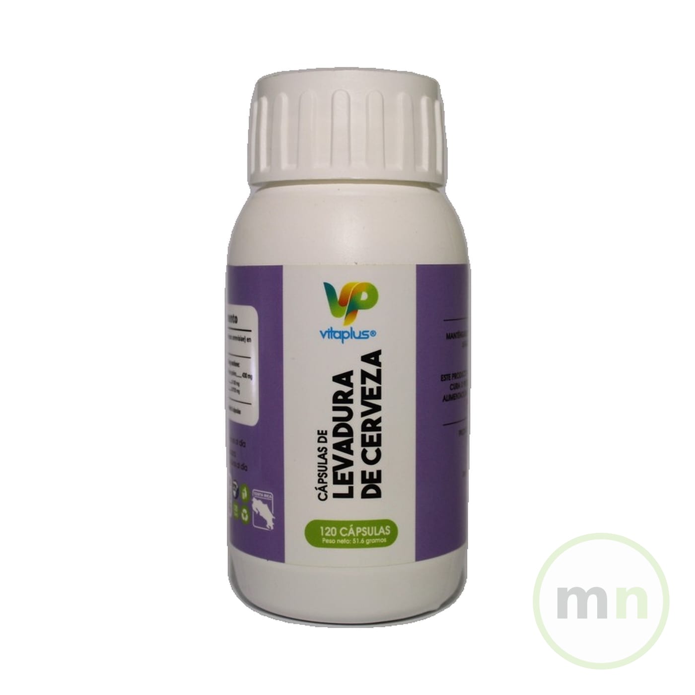 Levadura de Cerveza VP 120 Caps — Vitaplus