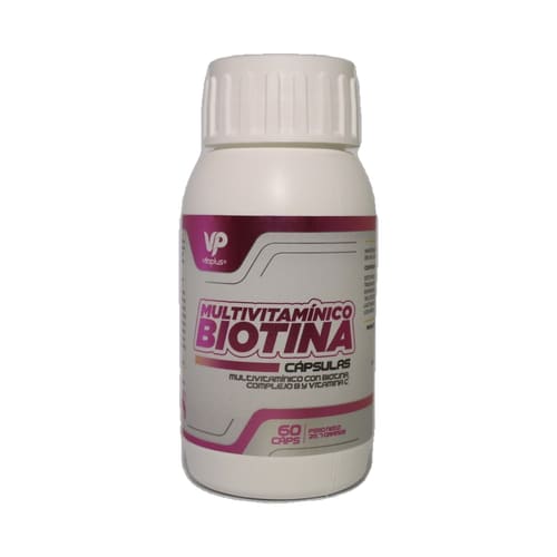 Multivitaminico Biotina VitaPlus 60 Capsulas