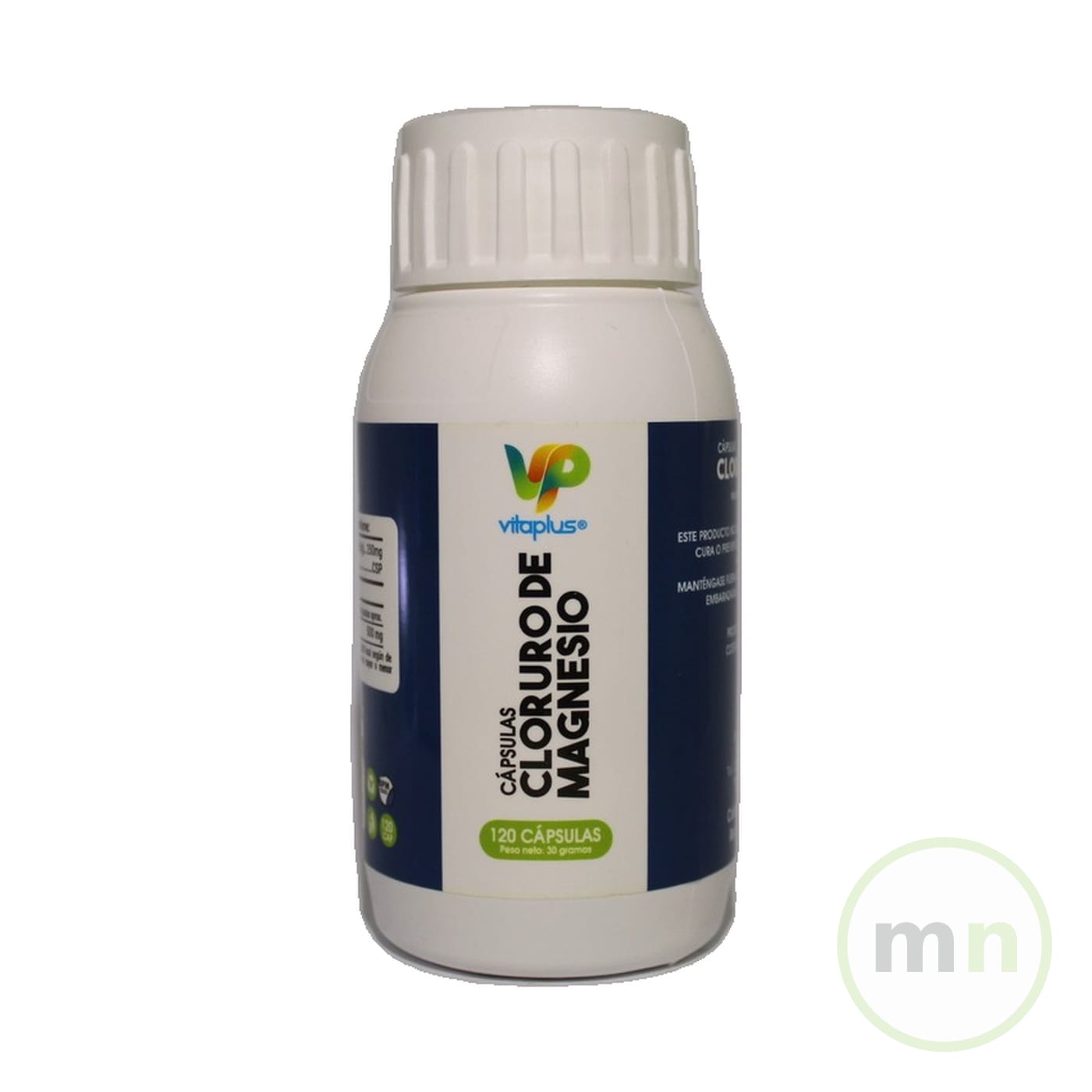 Cloruro de Magnesio VitaPlus 120 Capsulas