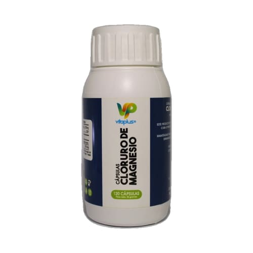Cloruro de Magnesio VitaPlus 120 Capsulas