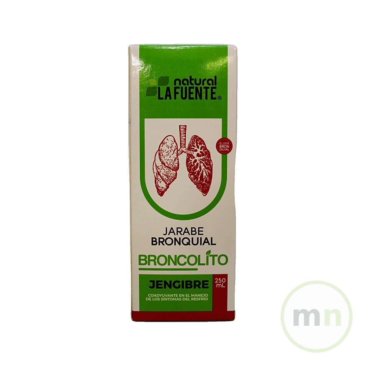Jarabe Broncolito Jengibre 250 ml — Natural La Fuente