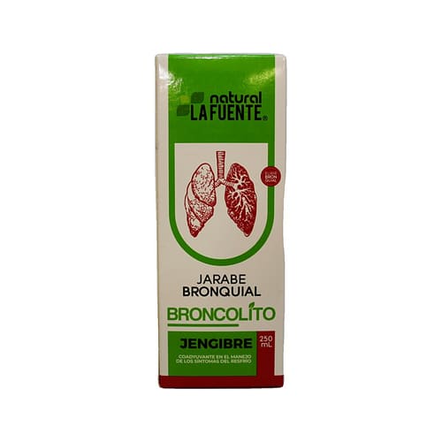 Jarabe Broncolito Jengibre 250 ml — Natural La Fuente