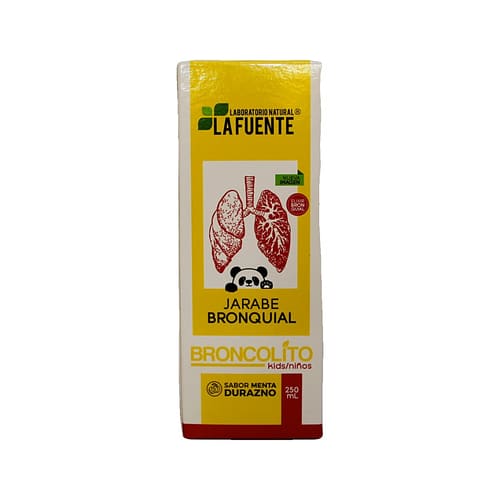 Jarabe Broncolito Kids Durazno 250 ml