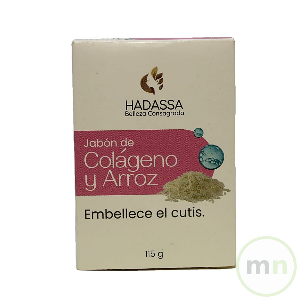 Jabón de Colágeno y Arroz 105g - Hadassa