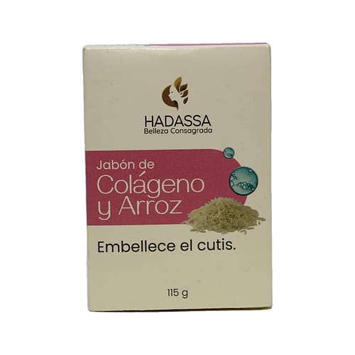 Jabón de Colágeno y Arroz 105g - Hadassa