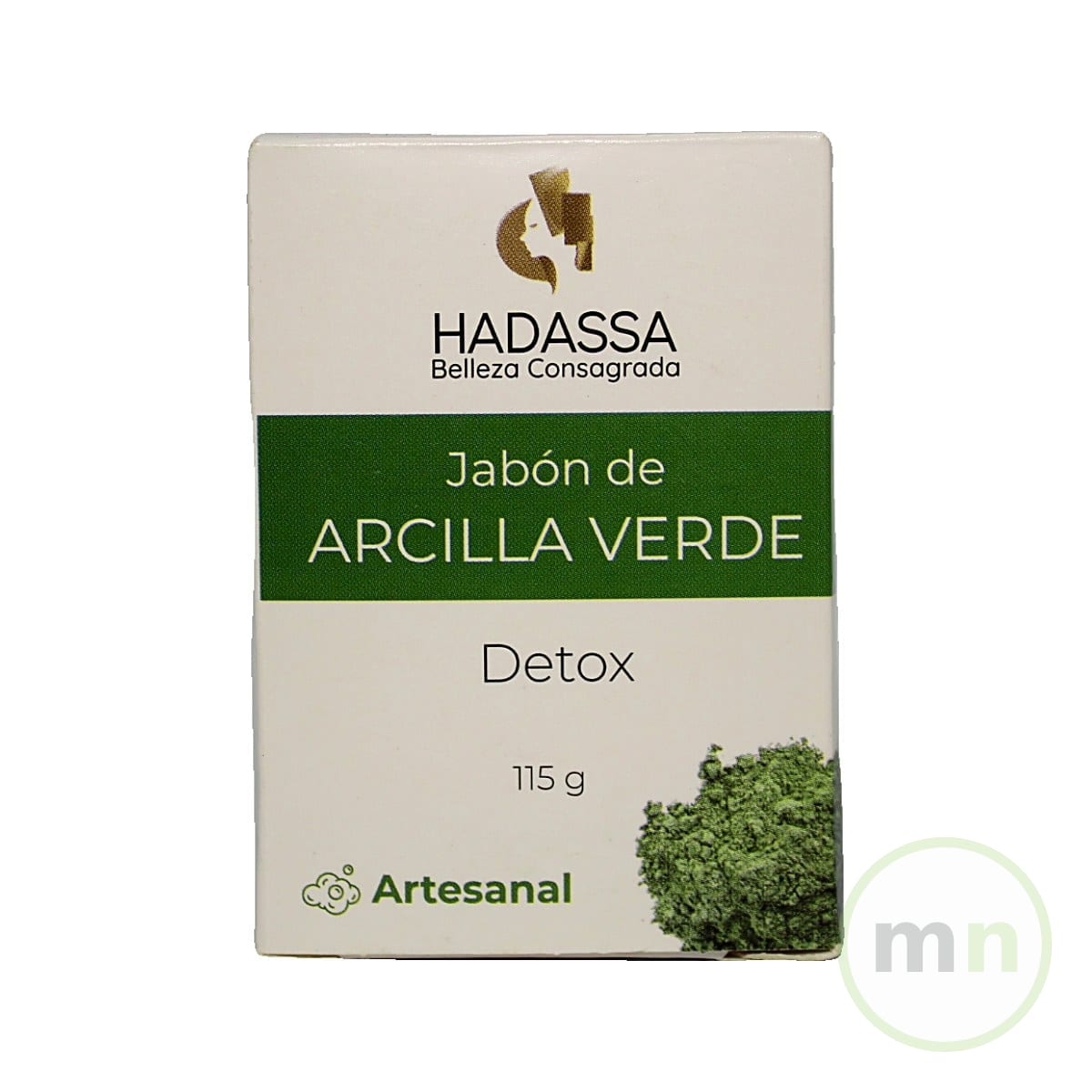 Jabón de Arcilla Verde 105g - Hadassa