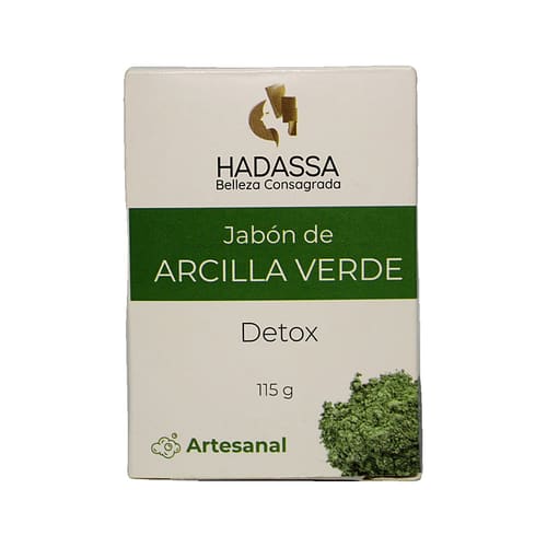 Jabón de Arcilla Verde 105g - Hadassa