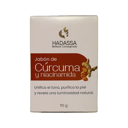 Jabon de Curcuma y Niacinamida 110g - Hadassa