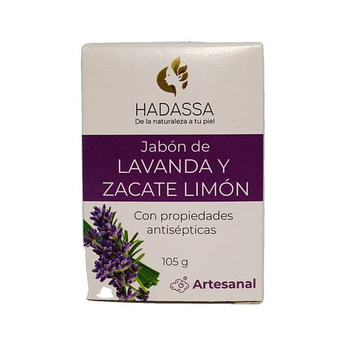 Jabón de Lavanda y Zacate Limón 105 g - Hadassa
