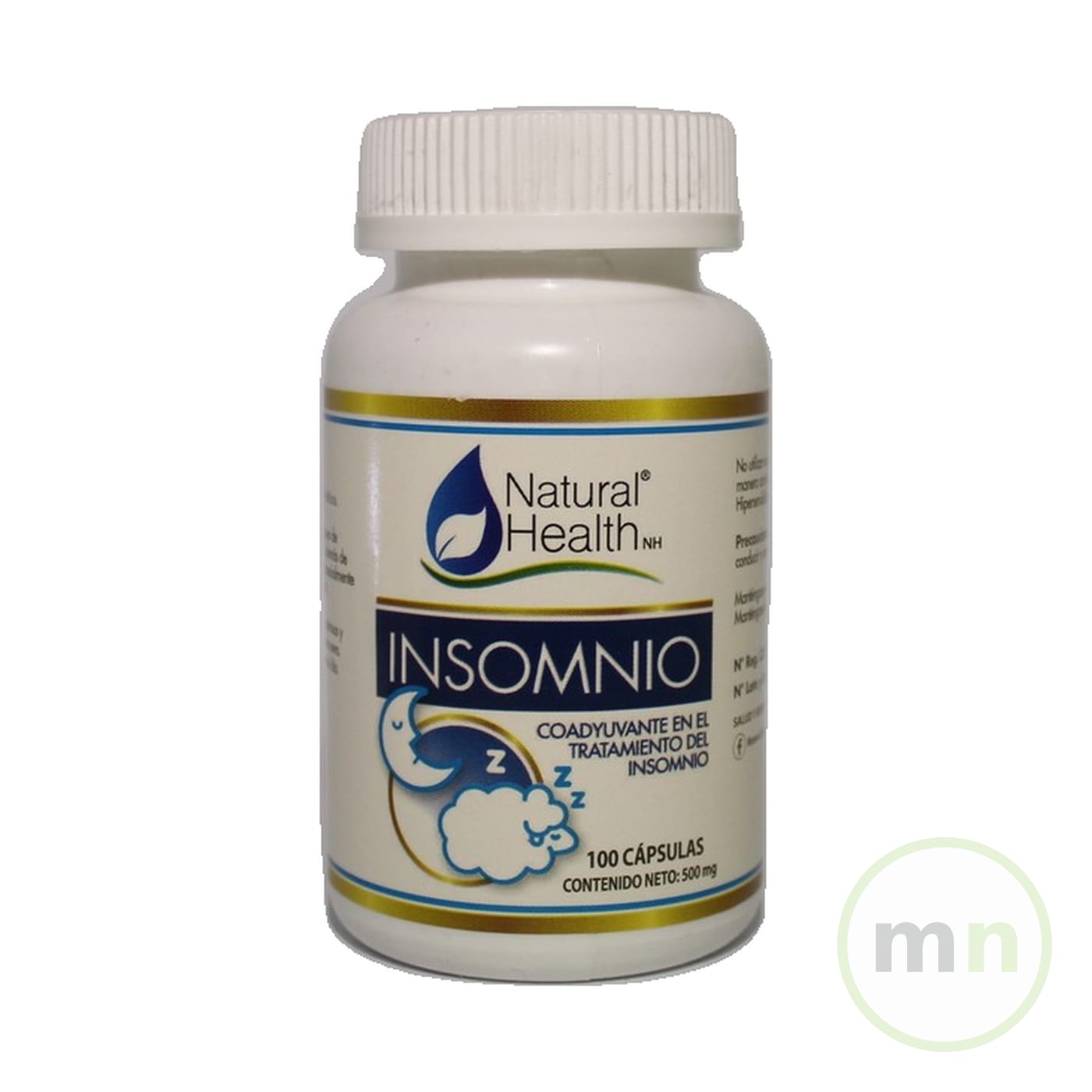 Insomnio Plus Natural Health x 100 Capsulas