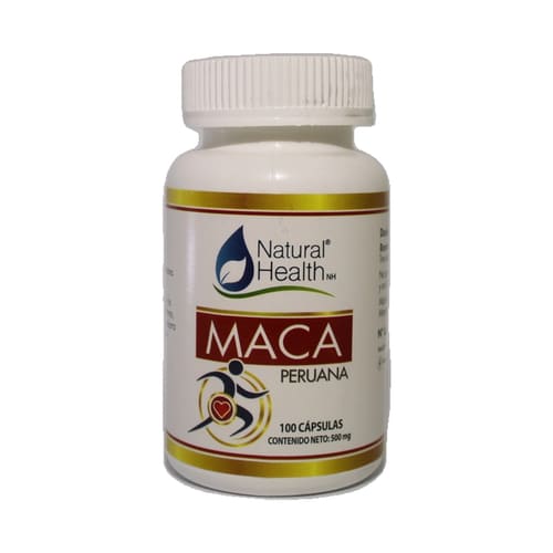 Maca Natural Health x 100 Capsulas
