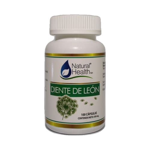 Diente de Leon Natural Health x 100 Capsulas