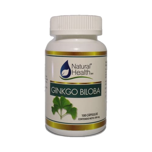 GINKGO BILOBA NATURAL HEALTH X 100 CAPSULAS