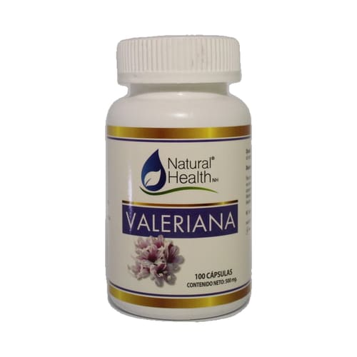 VALERIANA NATURAL HEALTH X 100 CAPSULAS