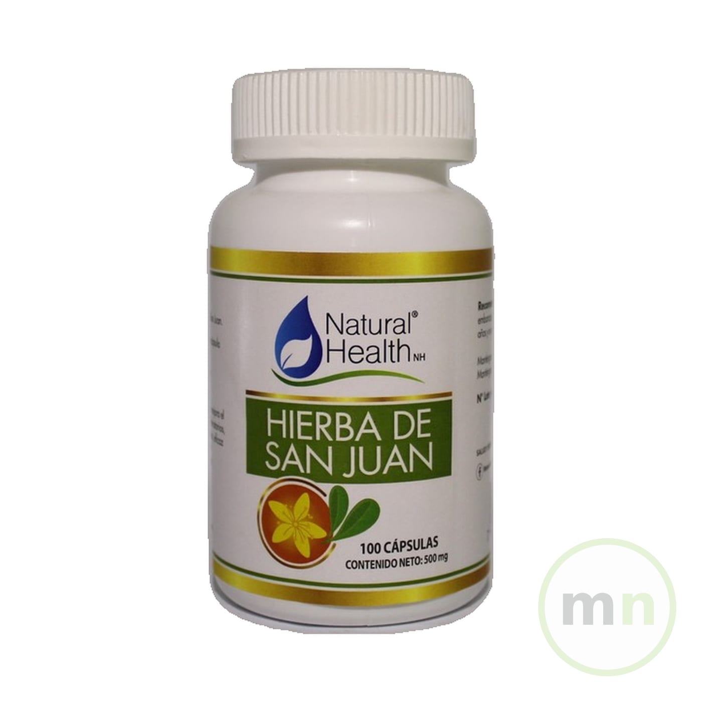 Hierba de San Juan Natural Health x 100 Capsulas