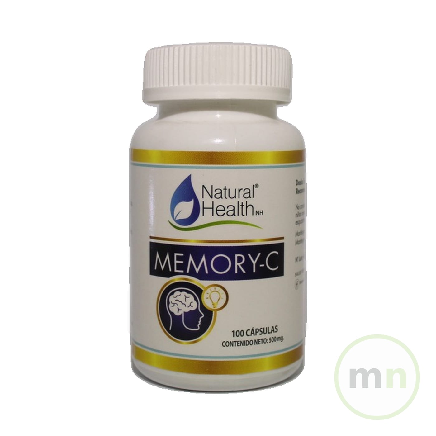 MEMORY-C Natural Health x 100 Capsulas