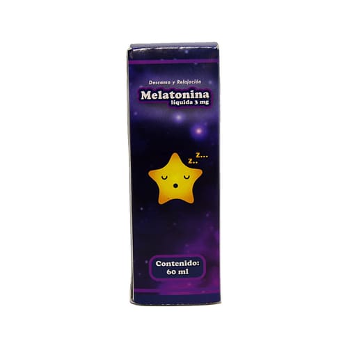 MELATONINA LÍQUIDA 3 MG X 60 ML MACRONATRAL