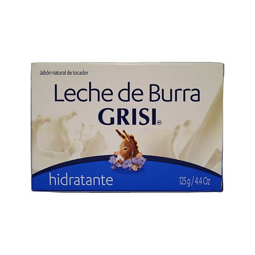 Jabon de Tocador Leche de Burra 125 grs - Grisi