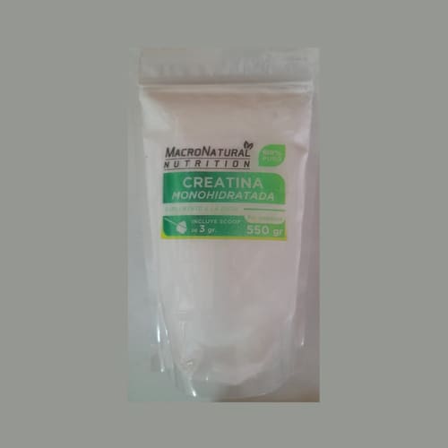 Creatina Monohidratada en Polvo 550 g