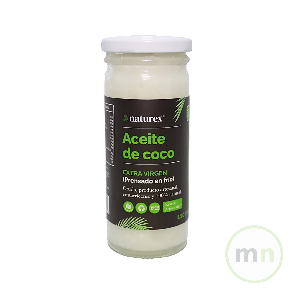 Aceite de Coco Extra Virgen 110 ml - NATUREX