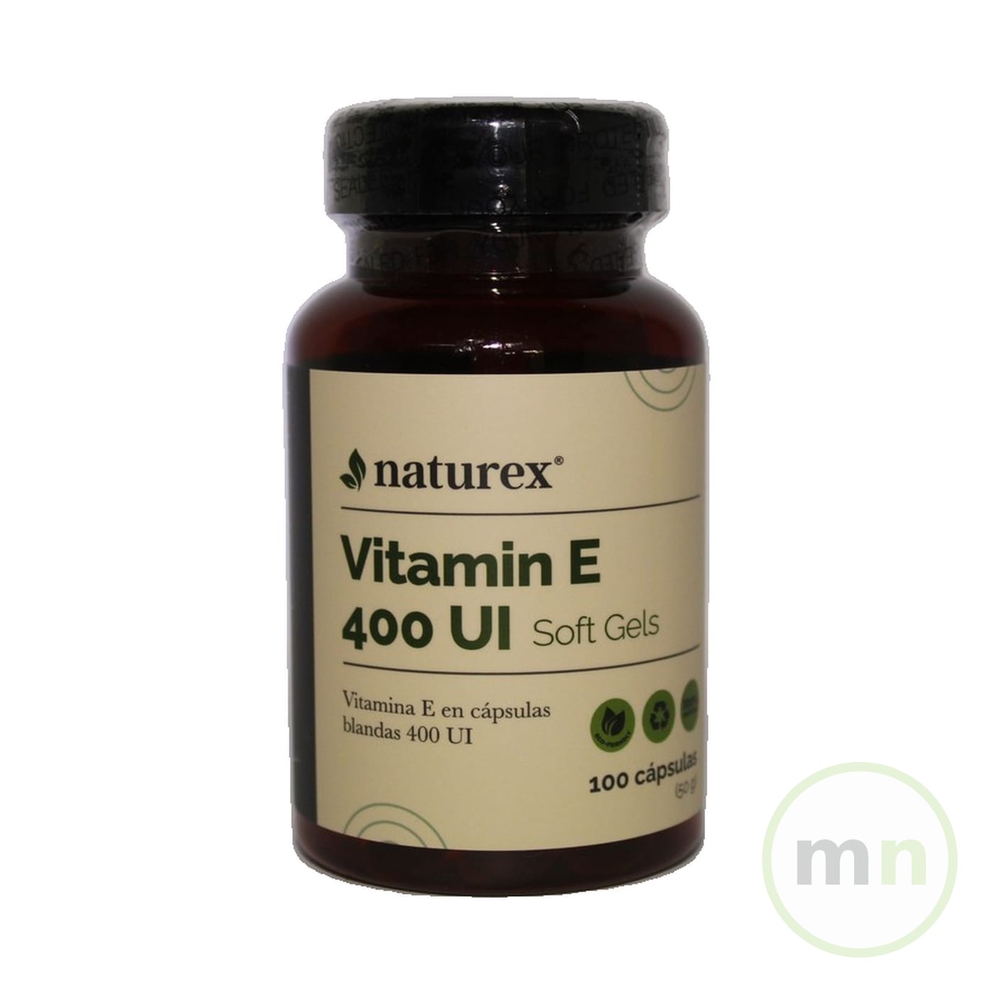 Vitamina E 400 UI 100 Capsulas - NATUREX (Vitrex E-400)
